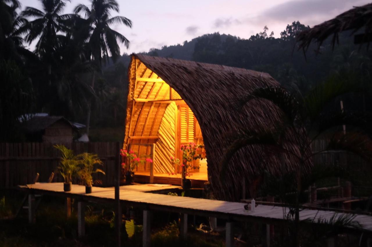 Palayan Paradise Huts San Vicente  Eksteriør bilde