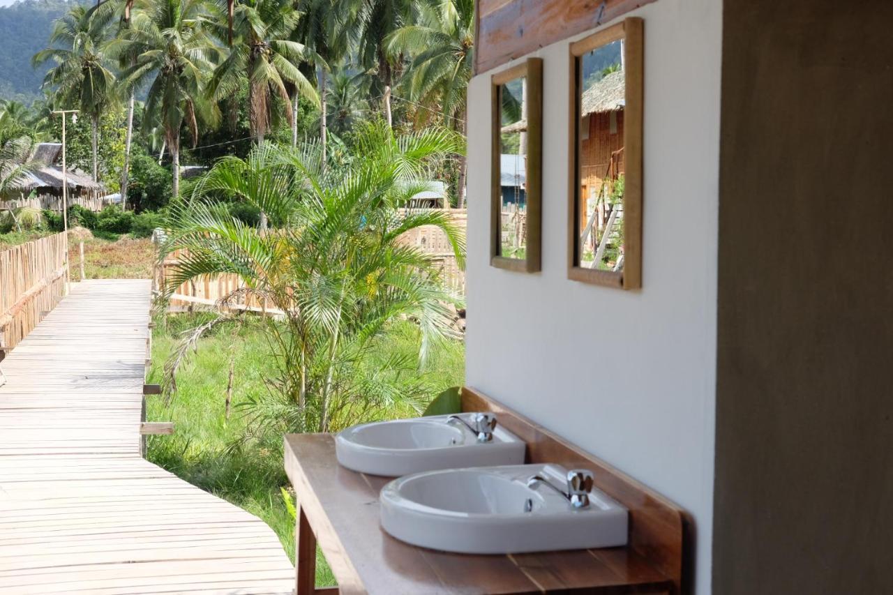 Palayan Paradise Huts San Vicente  Eksteriør bilde