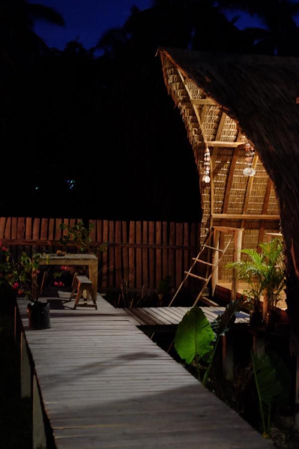 Palayan Paradise Huts San Vicente  Eksteriør bilde