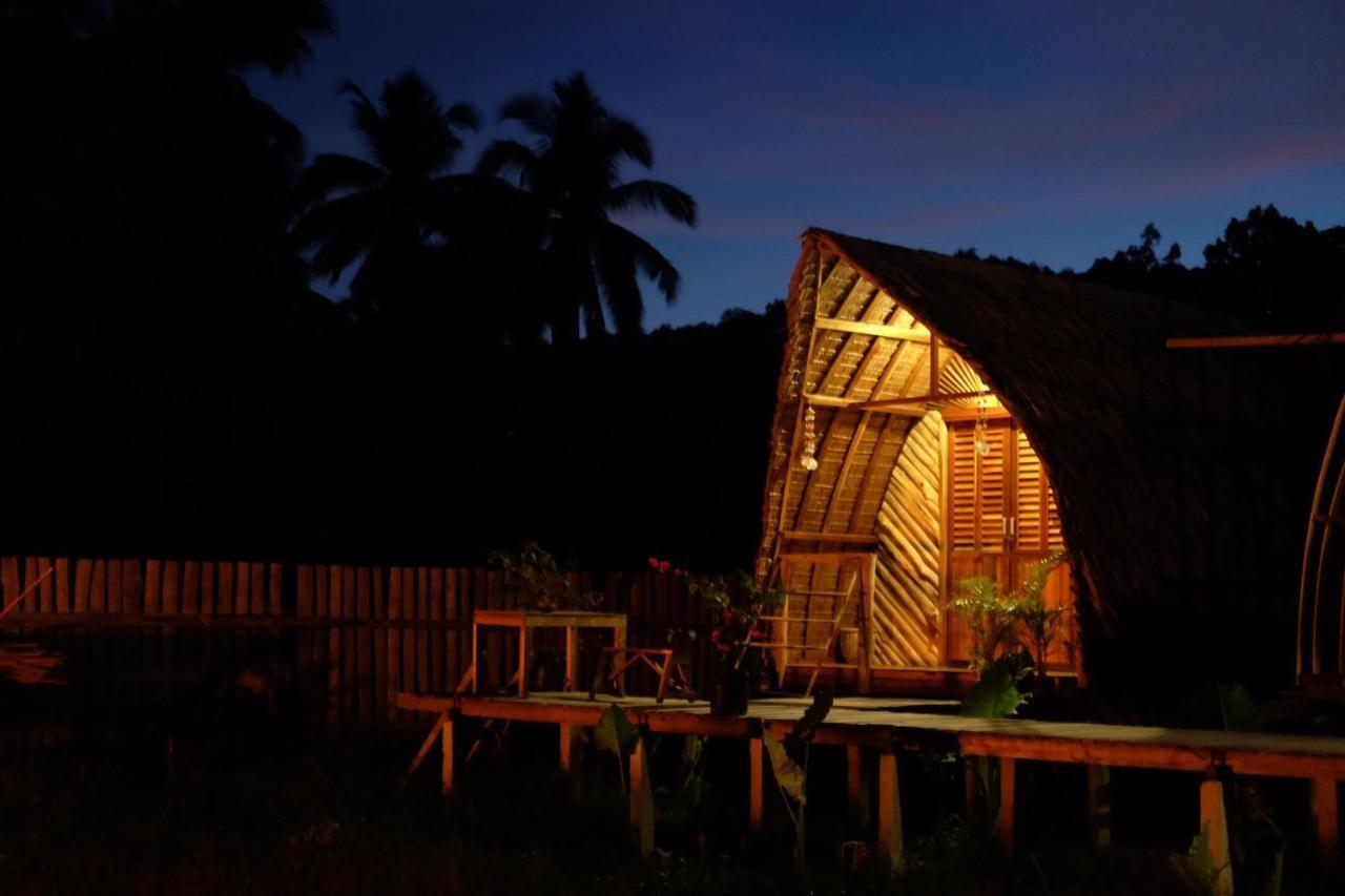 Palayan Paradise Huts San Vicente  Eksteriør bilde