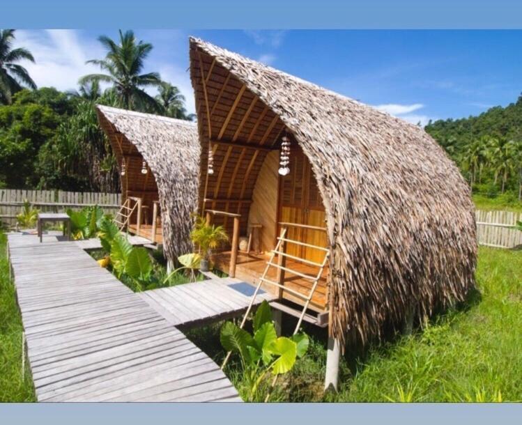 Palayan Paradise Huts San Vicente  Eksteriør bilde