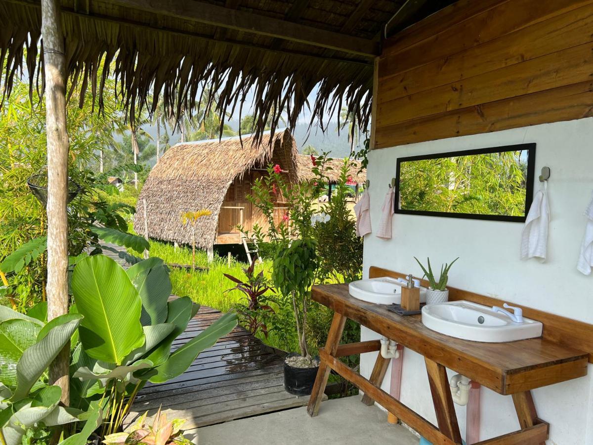 Palayan Paradise Huts San Vicente  Eksteriør bilde